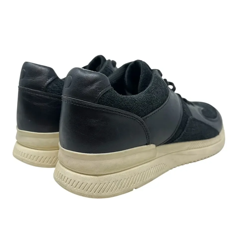 Everlane‎ The Trainer Sneakers Leather Suede Black Men's Size 10